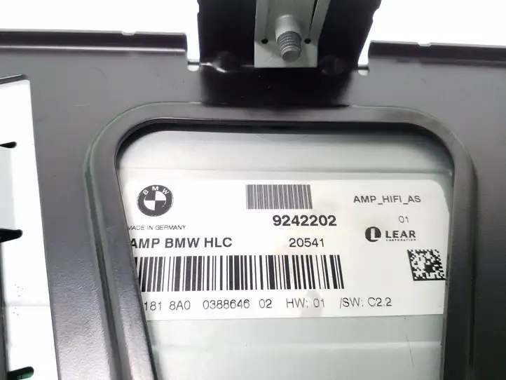 BMW 1 F20 F21 (2011 - 2019) 9242202 Усилитель звука — фото 4