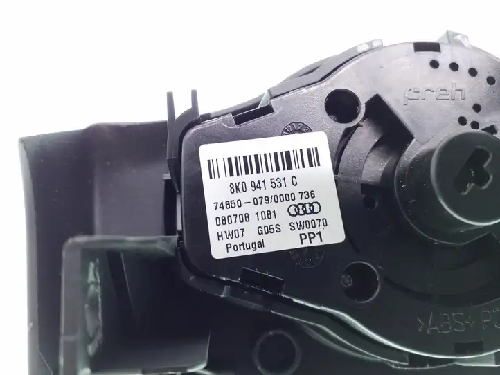 Audi A4 S4 B8 8K (2007 - 2011) 8K0941531C Включатель фонарей — фото 4