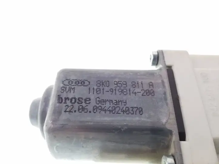 Audi A4 S4 B8 8K (2007 - 2011) 8K0959811A Стеклоподъемник задней двери — фото 3