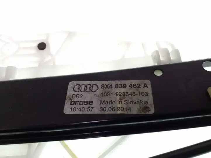 Audi A1 (2010 - 2014) 8X4839462A Стеклоподъемник задней двери без мотора — фото 4