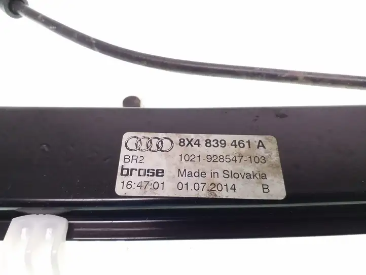 Audi A1 (2010 - 2014) 8X483946A Стеклоподъемник задней двери без мотора — фото 4