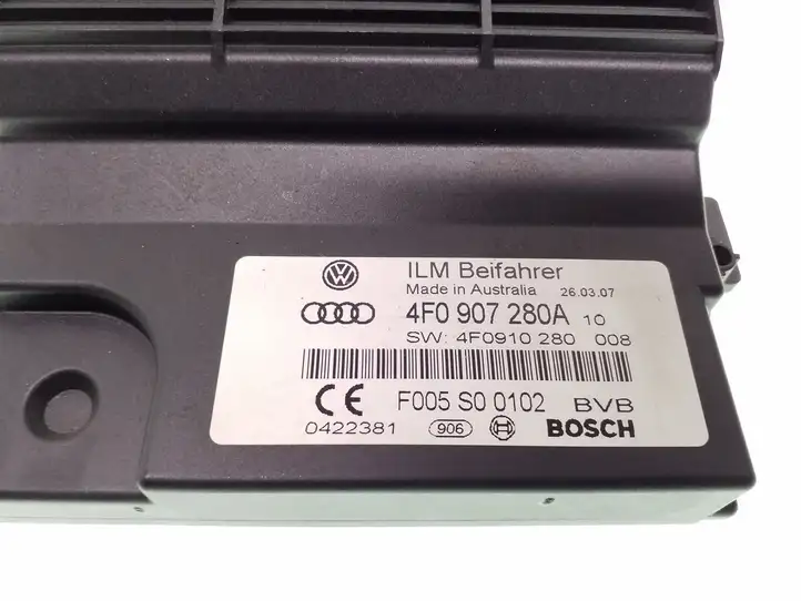 Audi A6 S6 C6 4F (2004 - 2008) 4F0907280A Прочие блоки управления — фото 4