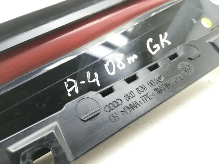Audi A4 S4 B8 8K (2007 - 2011) 8K0839901 Накладка стекла задней двери — фото 5