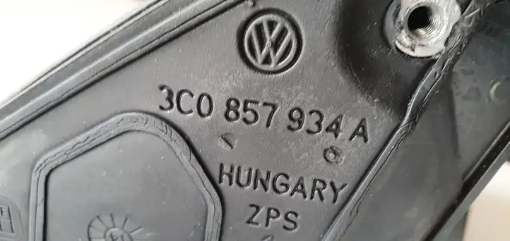 Volkswagen PASSAT B7 (2011 - 2014) Элементы бокового зеркала — фото 7