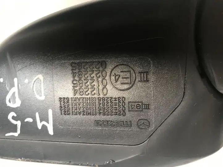 Mazda 5 (2005 - 2010) 012284 Боковое зеркало с электроприводом — фото 6