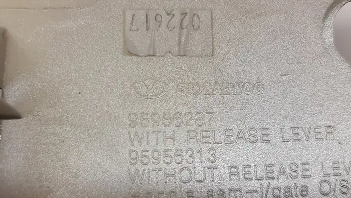 Chevrolet Spark (2009 - 2015) 95956287 Подсветка номера — фото 4