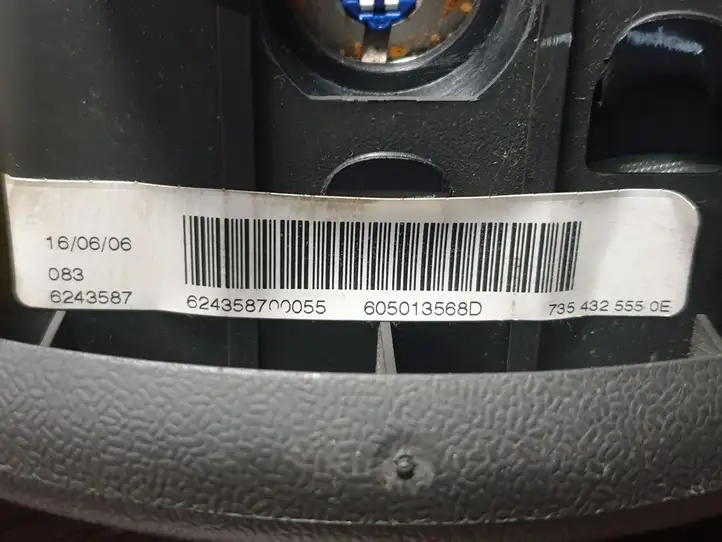 Fiat Doblo (2009 - 2015) 605013568D Подушка безопасности руля — фото 2