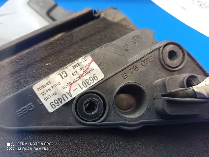 Nissan Primera (2000 - 2001) 876072 Боковое зеркало с электроприводом — фото 2
