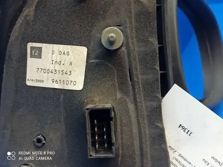 Renault Scenic I (1996 - 2003) 7700431543 Боковое зеркало с электроприводом — фото 6