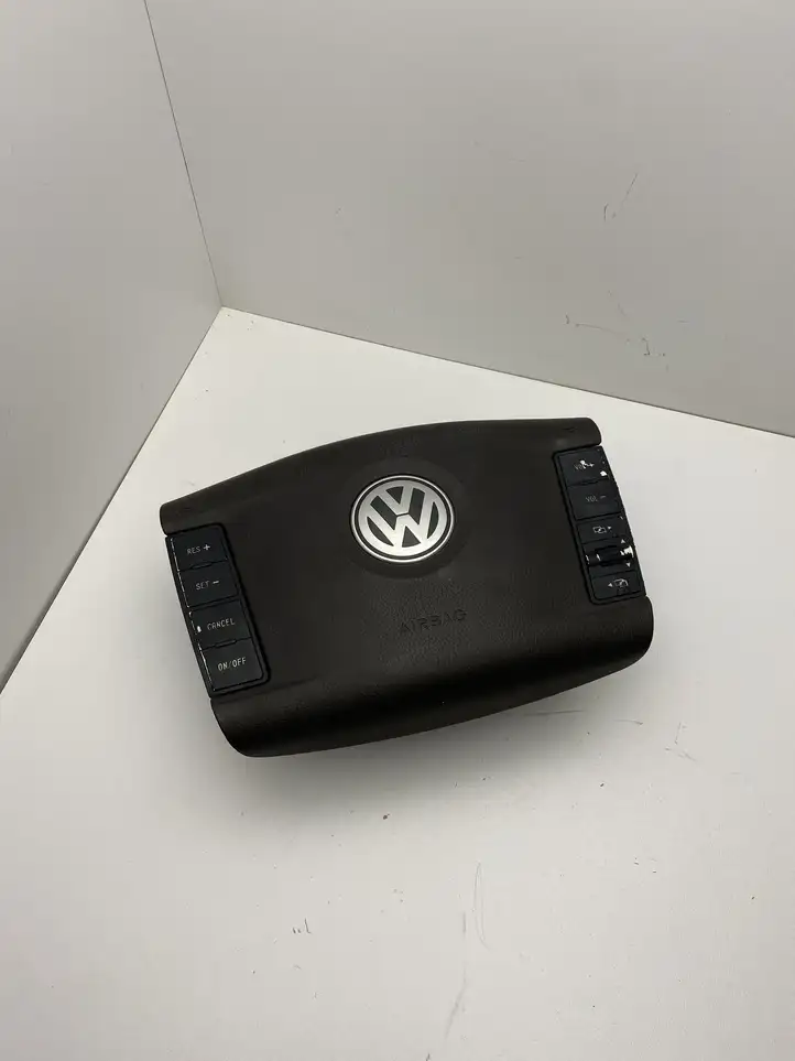 Volkswagen Touareg I (2002 - 2010) 7L6880201CP Подушка безопасности руля — фото 1
