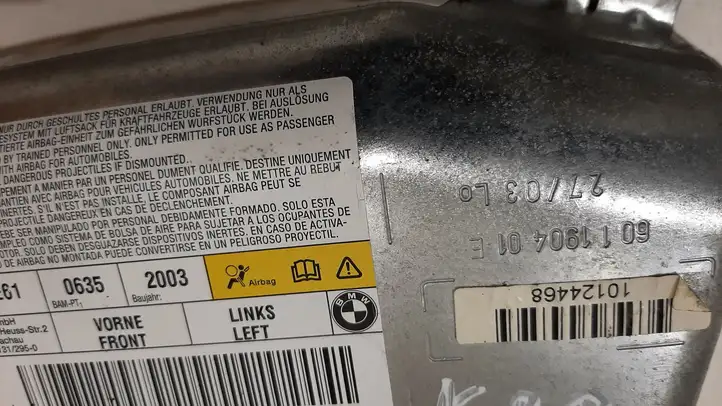BMW 5 E60 E61 (2004 - 2010) 6011905 Подушка безопасности двери — фото 4