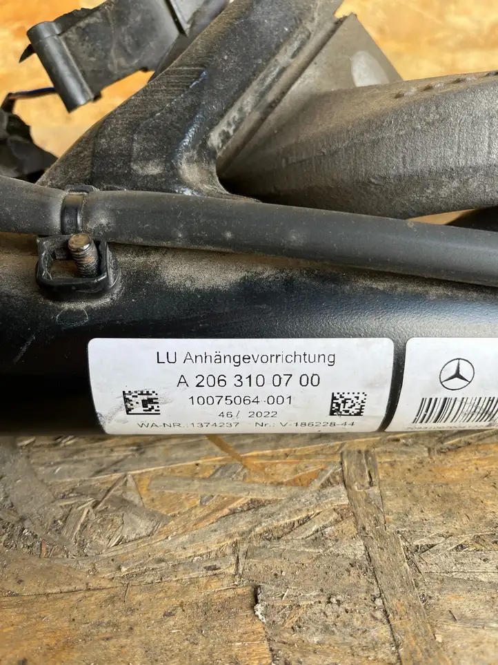 Mercedes-Benz C W206 (2021 - ) A2063100700 Съемный буксировочный крюк — фото 7