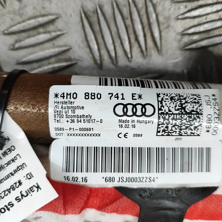 Audi Q7 4M (2015 - ) 4M0880741E Боковая подушка безопасности шторка — фото 6