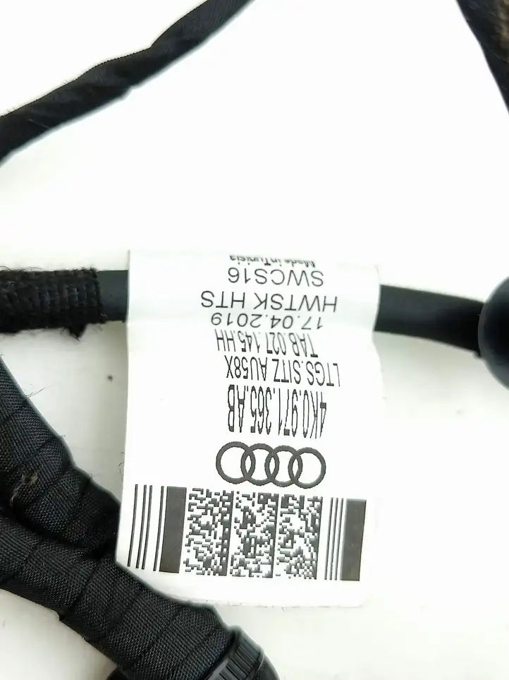 Audi A6 S6 C8 4K 4K0971366BL Нижняя часть сиденья переднего пассажира — фото 3
