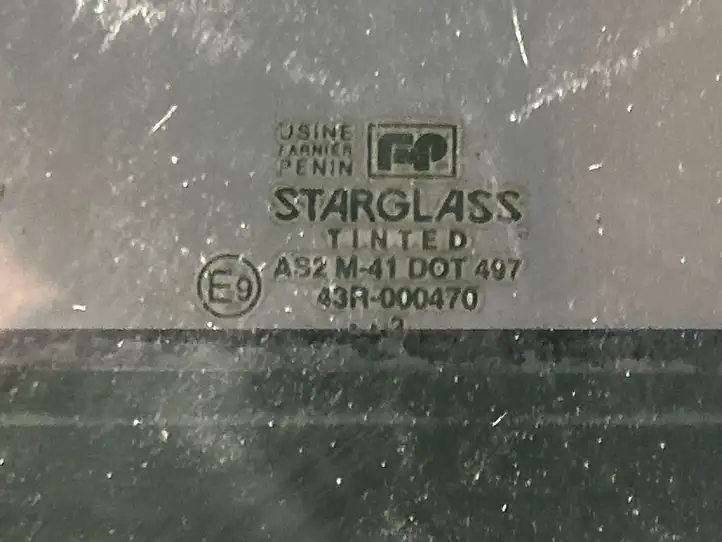 Nissan Primastar (2001 - 2014) 43R000470 Боковое стекло в середине кузова — фото 3