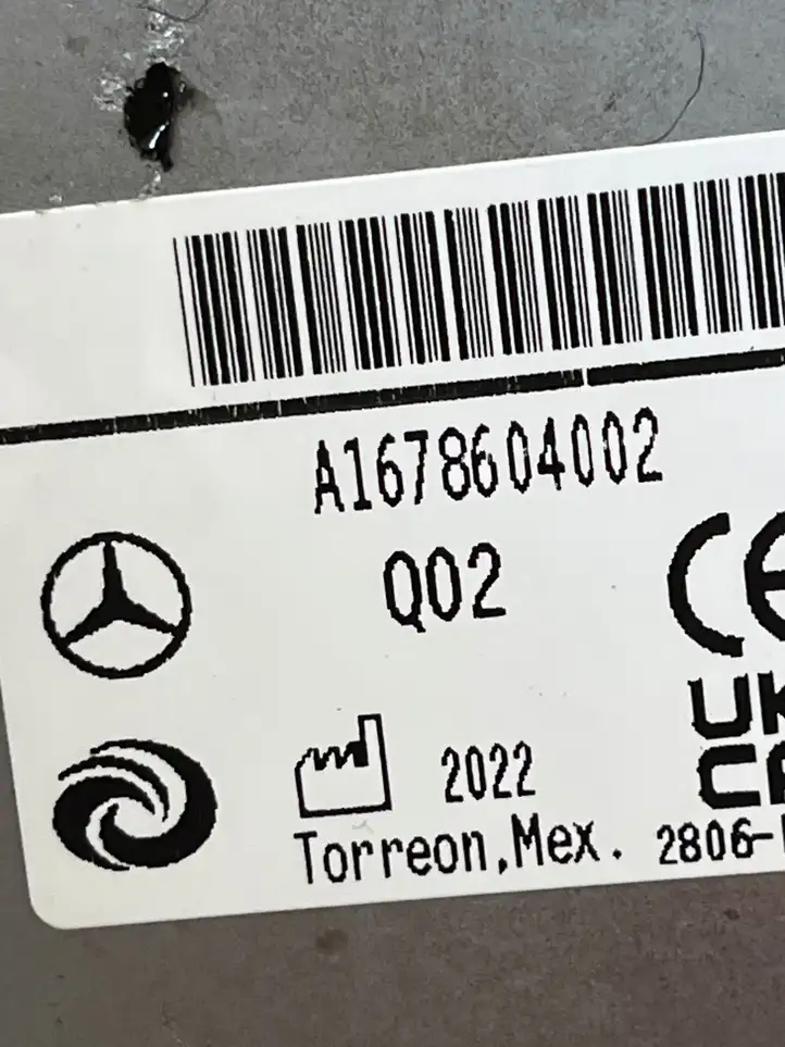 Mercedes-Benz GLE W167 A1678604002 Коленная подушка безопасности — фото 3