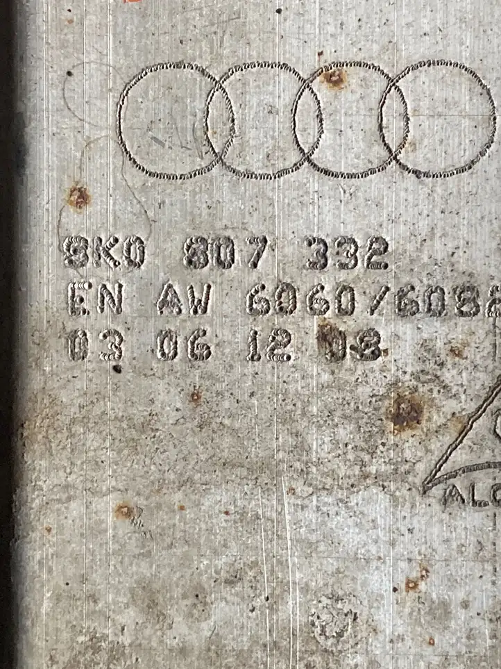 Audi A4 S4 B8 8K (2007 - 2011) 8k0807332 Усилитель заднего бампера — фото 2