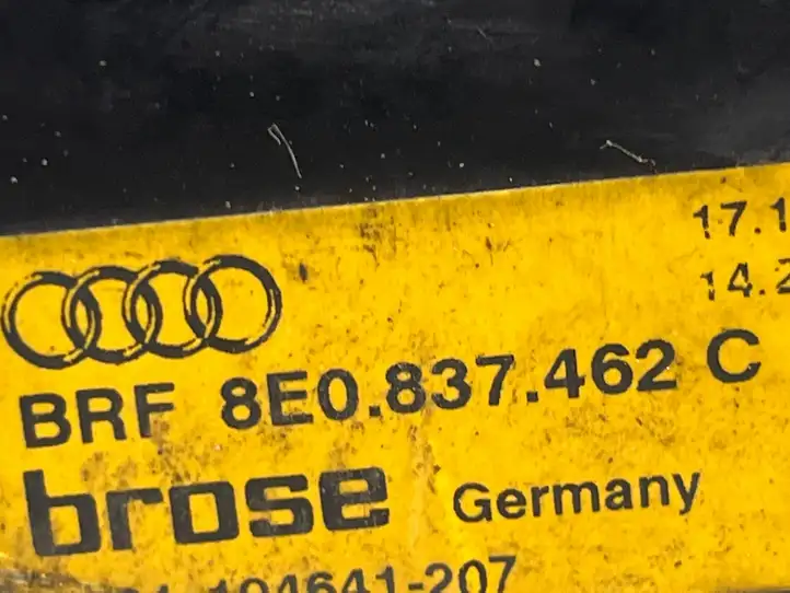Audi A4 S4 B7 8E 8H (2004 - 2009) 8E0837462C Стеклоподъемник передней двери (без мотора) — фото 2
