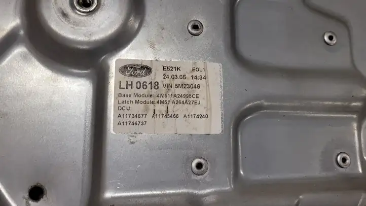 Ford Focus (1998 - 2004) 4M51A24995CE Механический стеклоподъемник задней двери — фото 2