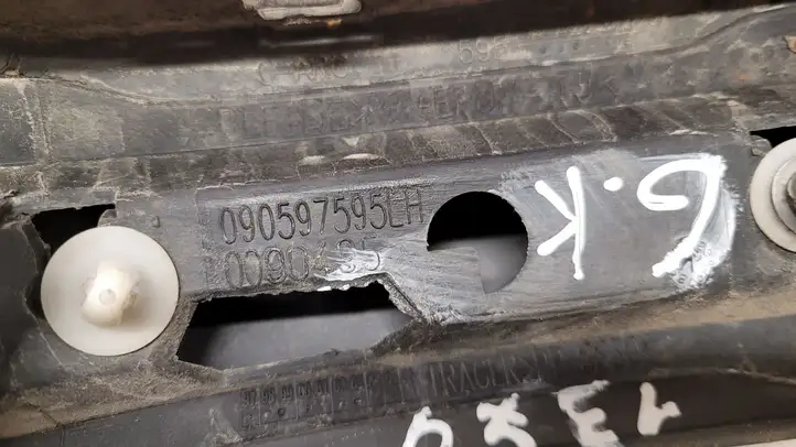 Opel Zafira A (1999 - 2003) 090597595 Нижняя часть заднего бампера — фото 3