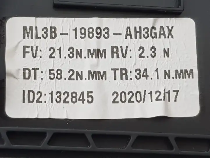 Ford F150 (2020 - ) ML3B19893 Боковой воздушный дефлектор — фото 3