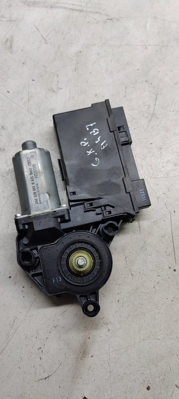 Audi A4 S4 B7 8E 8H (2004 - 2009) 8e0959801e Стеклоподъемник задней двери — фото 2