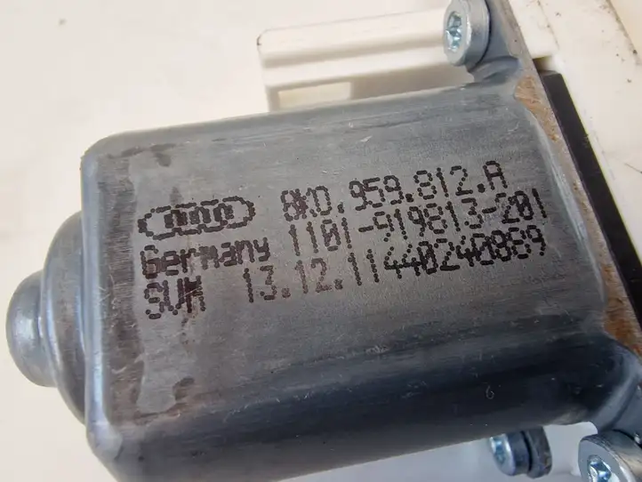 Audi A6 C7 (2011 - 2014) 8K0959812A Стеклоподъемник задней двери — фото 3