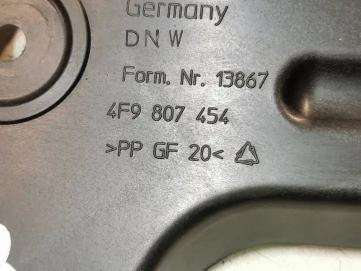 Audi A6 S6 C6 4F (2008 - 2011) 4F9807454 Кронштейн заднего бампера — фото 3