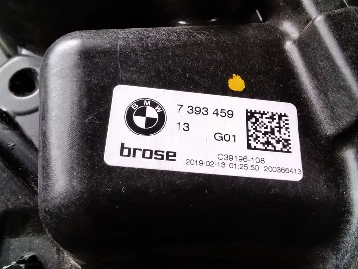 BMW X3 G01 (2018 - 2024) 7393459 Стеклоподъемник передней двери (комплект) — фото 4