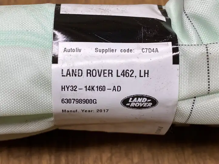 Land Rover Discovery 5 (2016 - ) HY3214K160AD Боковая подушка безопасности шторка — фото 4