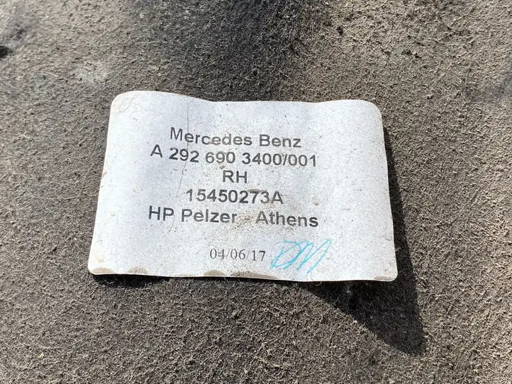 Mercedes-Benz GLE W166/C292 (2015 - 2019) A2926903400 Задний подкрылок — фото 3