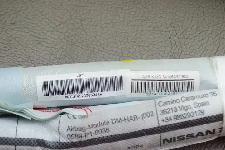 Nissan Juke I F15 (2010 - 2018) 34195332 Боковая подушка безопасности шторка — фото 9