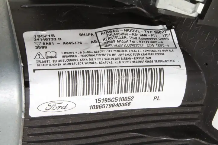 Ford Ecosport (2013 - 2018) 8A61A045J76AG Коленная подушка безопасности — фото 5
