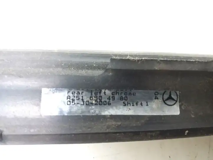 Mercedes-Benz R W251 (2005 - 2013) A2516904980 Молдинги задней двери — фото 3