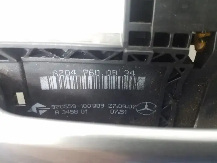Mercedes-Benz C W204 (2007 - 2014) Наружная ручка задней двери — фото 3