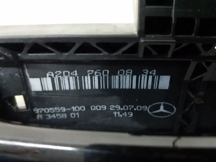 Mercedes-Benz GLK X204 (2008 - 2016) Наружная ручка задней двери — фото 2