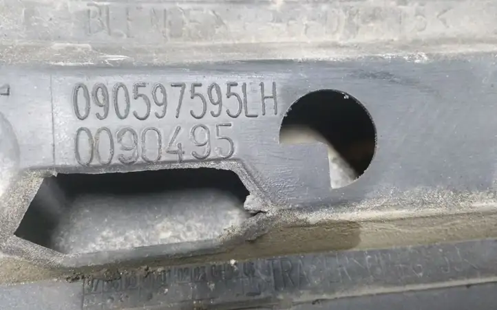 Opel Zafira A (1999 - 2003) 090597595 Нижняя часть заднего бампера — фото 3