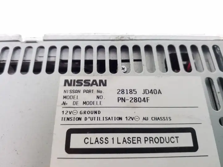 Nissan Qashqai (2006 - 2010) 28185JD40A Магнитола / мультимедийная система — фото 4