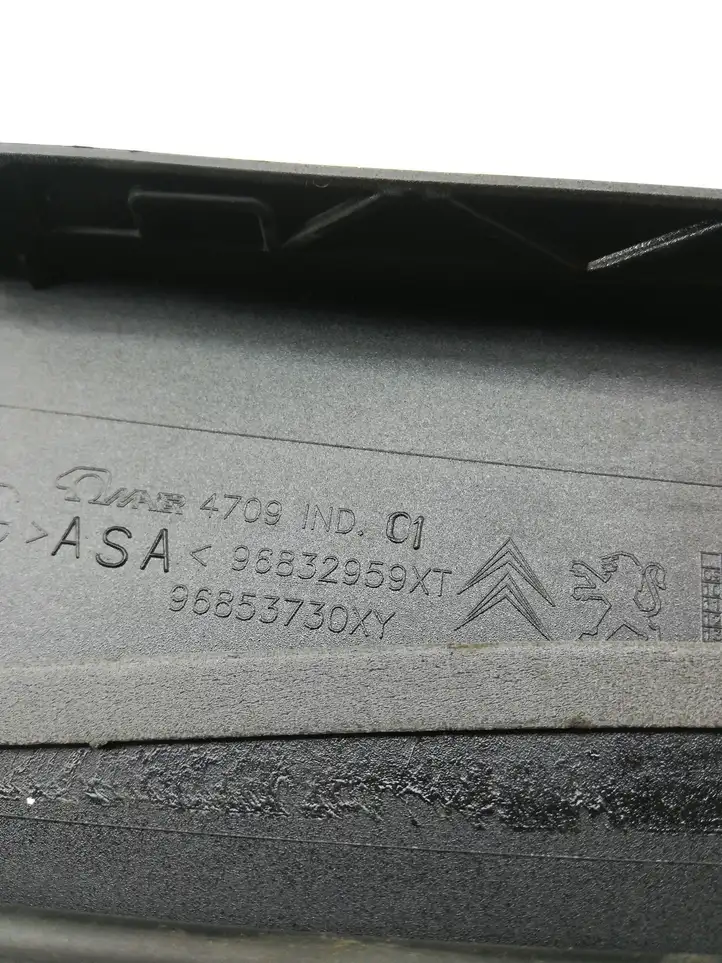 Peugeot 3008 I (2008 - 2015) 96832959XT Накладка стекла задней двери — фото 3