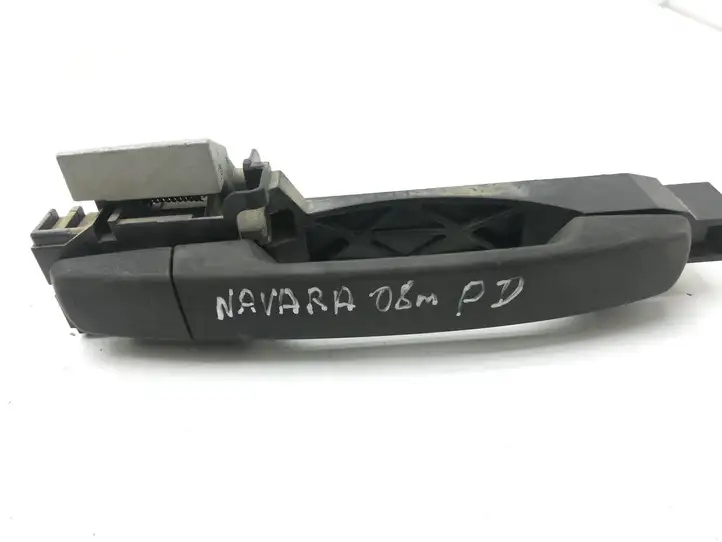 Nissan Navara D40 (2004 - 2015) 80610EB300 Наружная ручка двери — фото 5