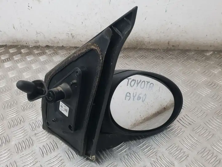 Toyota Aygo AB10 (2008 - 2012) 879100H011 Боковое зеркало механическое — фото 1