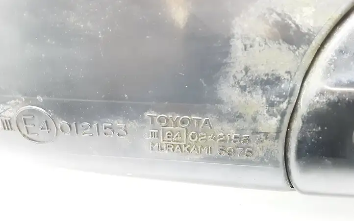 Toyota Avensis Verso (2001 - 2004) E4012153 Боковое зеркало с электроприводом — фото 5
