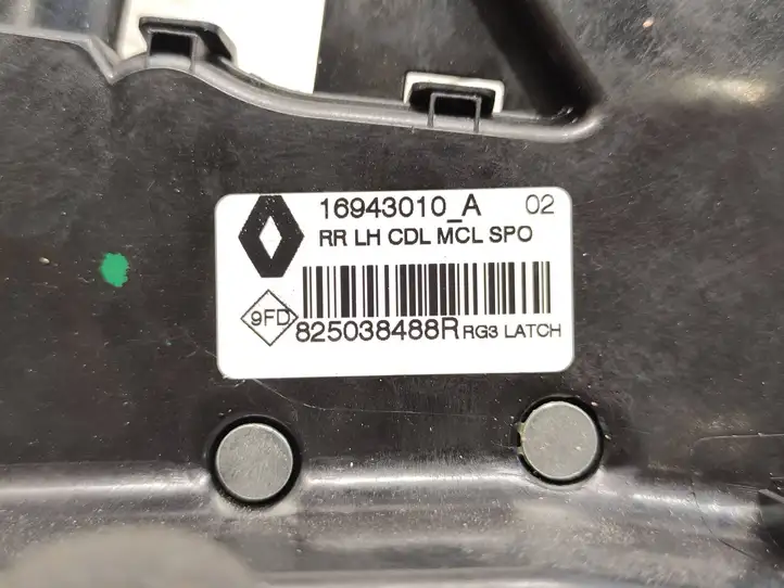 Renault Scenic IV - Grand scenic IV (2016 - ) 825038488R Замок задней двери — фото 8