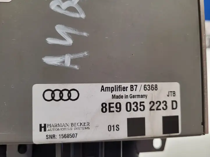 Audi A4 S4 B7 8E 8H (2004 - 2009) 8E9035223D Усилитель звука — фото 4
