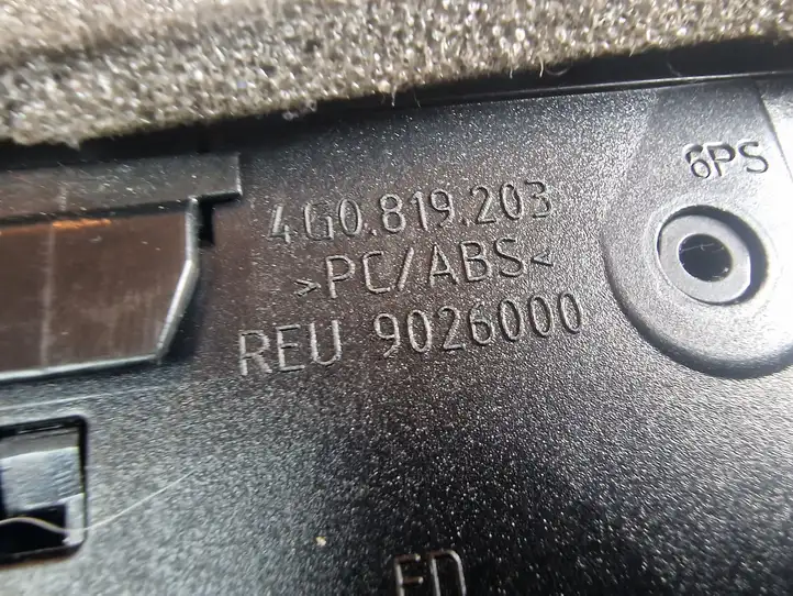 Audi A6 C7 (2011 - 2014) 4G0819203 Задний воздушный дефлектор — фото 4