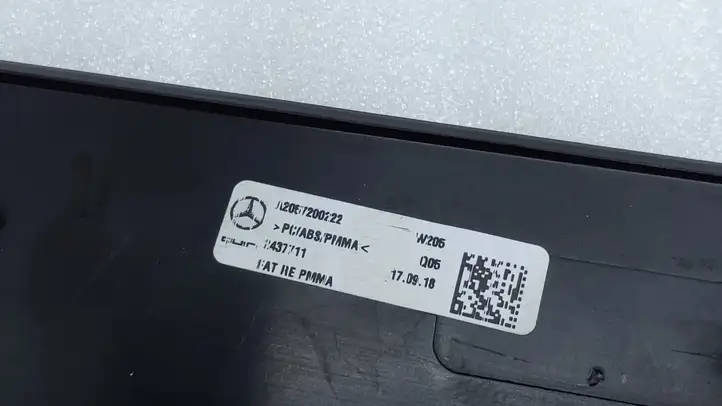 Mercedes-Benz GLC X253/C253 (2015 - ) W20502229983 Прочие детали салона — фото 2