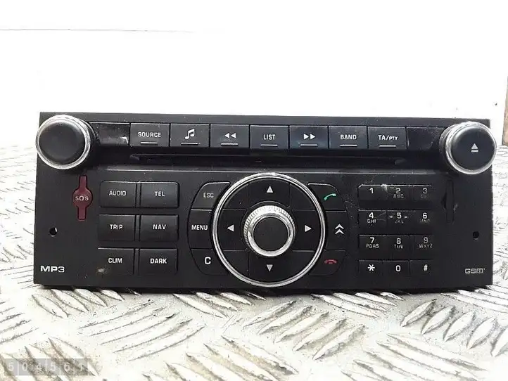 Citroen C6 (2005 - 2012) 96632915zd Магнитола / мультимедийная система — фото 1