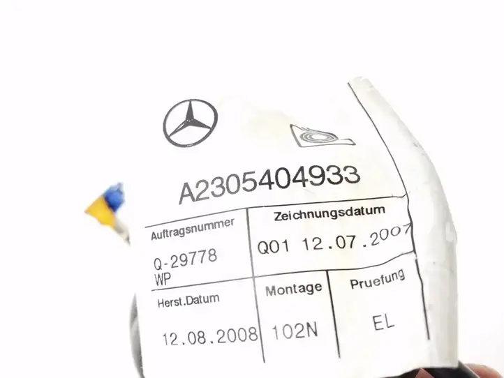Mercedes-Benz SL R230 (2001 - 2012) A2305404933 GPS антенна — фото 4