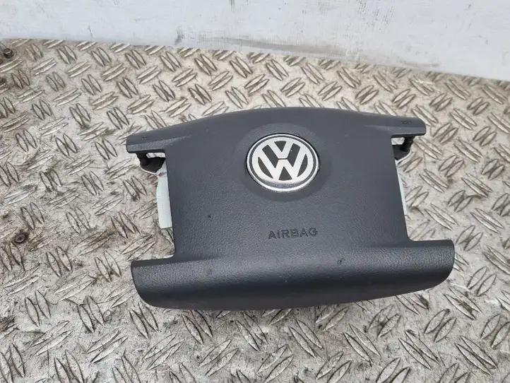Volkswagen Touareg I (2002 - 2010) 3D0880203A Подушка безопасности руля — фото 1