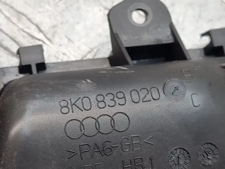 Audi A4 S4 B8 8K (2007 - 2011) 8K0839020B Внутренняя ручка задней двери — фото 5